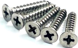 Hinge Outlet 9 x 1-inch Oil Rubbed Bronze Wood Screws